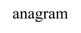 ANAGRAM trademark