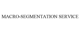 MACRO-SEGMENTATION SERVICE trademark