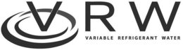 VRW VARIABLE REFRIGERANT WATER trademark
