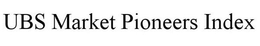 UBS MARKET PIONEERS INDEX trademark