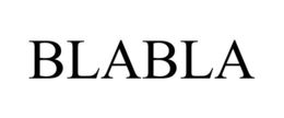 BLABLA trademark