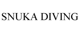 SNUKA DIVING trademark