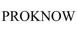 PROKNOW trademark