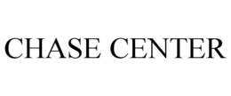 CHASE CENTER trademark