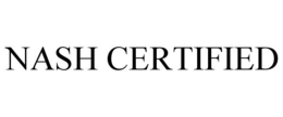 NASH CERTIFIED trademark