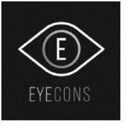 E EYECONS trademark