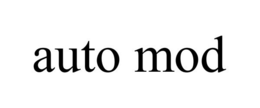 AUTO MOD trademark