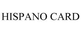 HISPANO CARD trademark