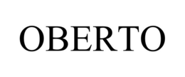 OBERTO trademark