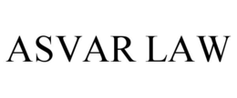 ASVAR LAW trademark
