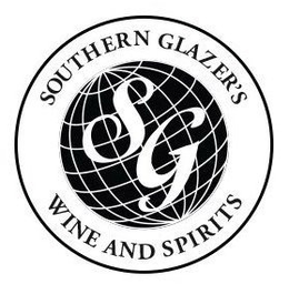 SG SOUTHERN GLAZER'S WINE AND SPIRITS trademark