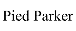 PIED PARKER trademark