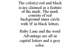 RUBY LANE trademark