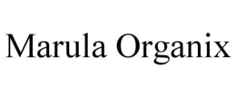 MARULA ORGANIX trademark