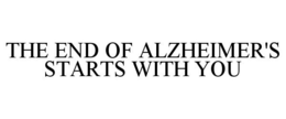 THE END OF ALZHEIMER'S STARTS WITH YOU trademark