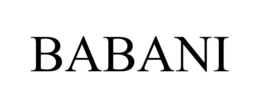 BABANI trademark