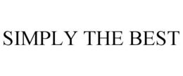 SIMPLY THE BEST trademark