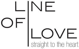 LINE OF LOVE STRAIGHT TO THE HEART trademark