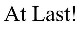 AT LAST! trademark
