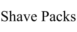 SHAVE PACKS trademark