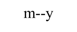 M--Y trademark
