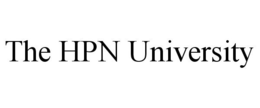 THE HPN UNIVERSITY trademark