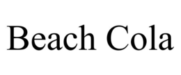 BEACH COLA trademark