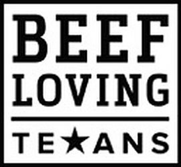 BEEF LOVING TEXANS trademark
