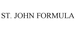 ST. JOHN FORMULA trademark