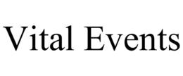 VITAL EVENTS trademark