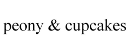 PEONY & CUPCAKES trademark