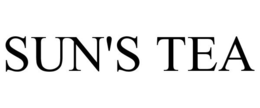 SUN'S TEA trademark