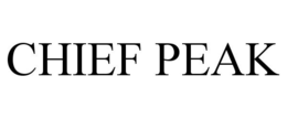 CHIEF PEAK trademark