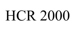 HCR 2000 trademark