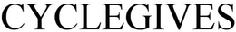 CYCLEGIVES trademark