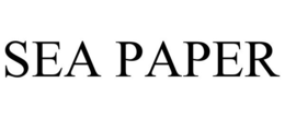 SEA PAPER trademark