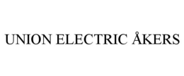 UNION ELECTRIC ÅKERS trademark