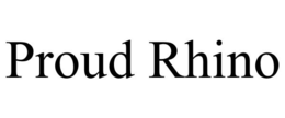 PROUD RHINO trademark