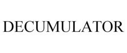 DECUMULATOR trademark
