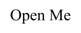 OPEN ME trademark