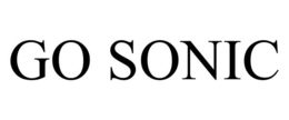 GO SONIC trademark