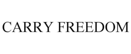 CARRY FREEDOM trademark