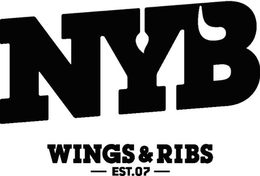 NYB WINGS & RIBS -EST.07- trademark