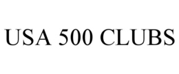 USA 500 CLUBS trademark