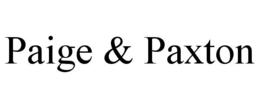 PAIGE & PAXTON trademark
