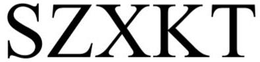 SZXKT trademark