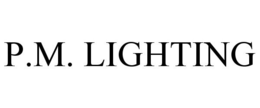 P.M. LIGHTING trademark