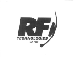 RF TECHNOLOGIES EST. 1989 trademark