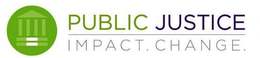 PUBLIC JUSTICE IMPACT. CHANGE. trademark