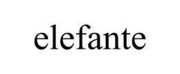ELEFANTE trademark